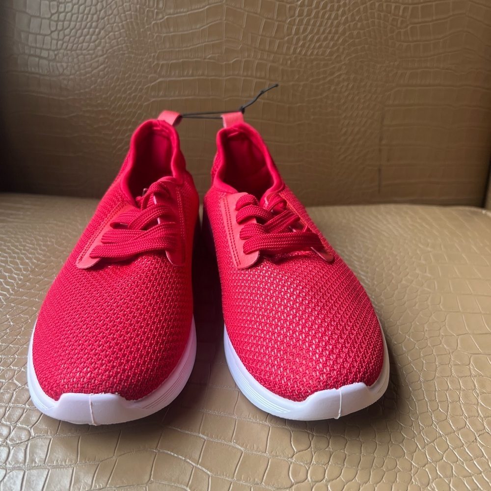Twisted Dimitria Slip In And Step Out Red Womens Sneaker Shoe Size 7 - Picture 4 of 6